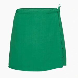 Aritzia Sunday Best Dawson Wrap Tie Skirt